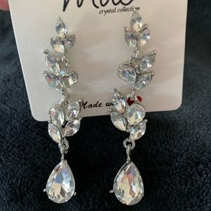 Long Crystal earrings